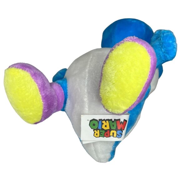 Super Mario Bros Blue Yoshi Plush Toy 11 Inch Stuffed Animal Figure Dinosaur - Picture 5 of 6